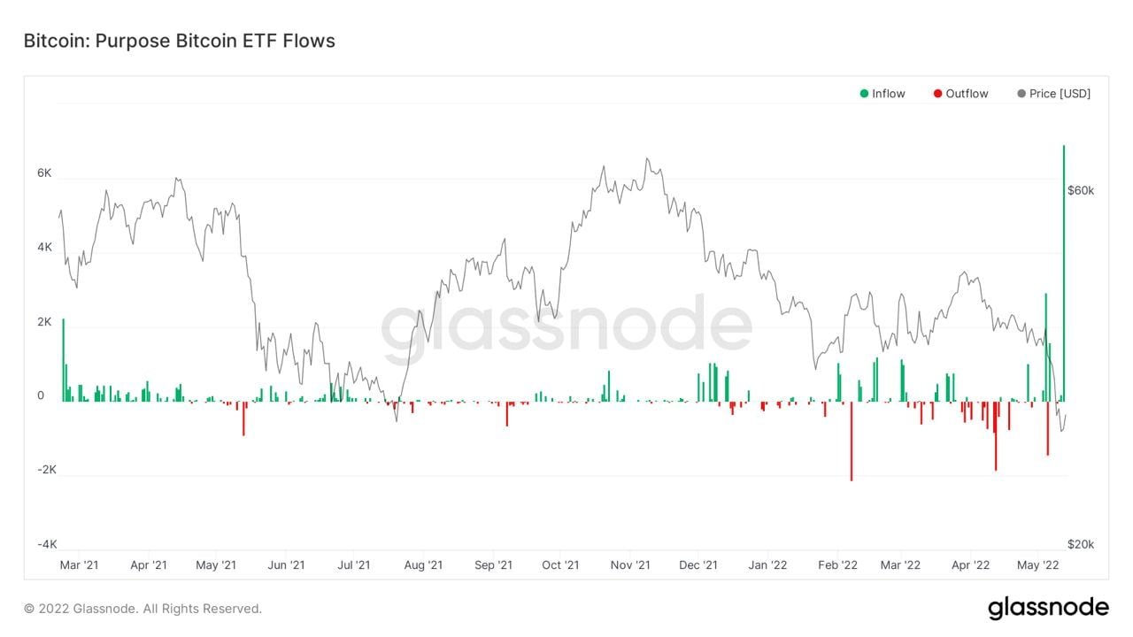 Market Research Report: UST-LUNA Wipeout Crashes Crypto, Oil Prices Jump Despite USD Breaking Higher Market Research Report: UST-LUNA Wipeout Crashes Crypto, Oil Prices Jump Despite USD Breaking Higher - Purpose BTC ETF inflow